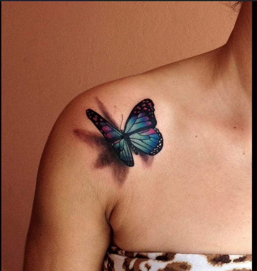 3D Butterfly Tattoos: 5 Design Trends On the Market