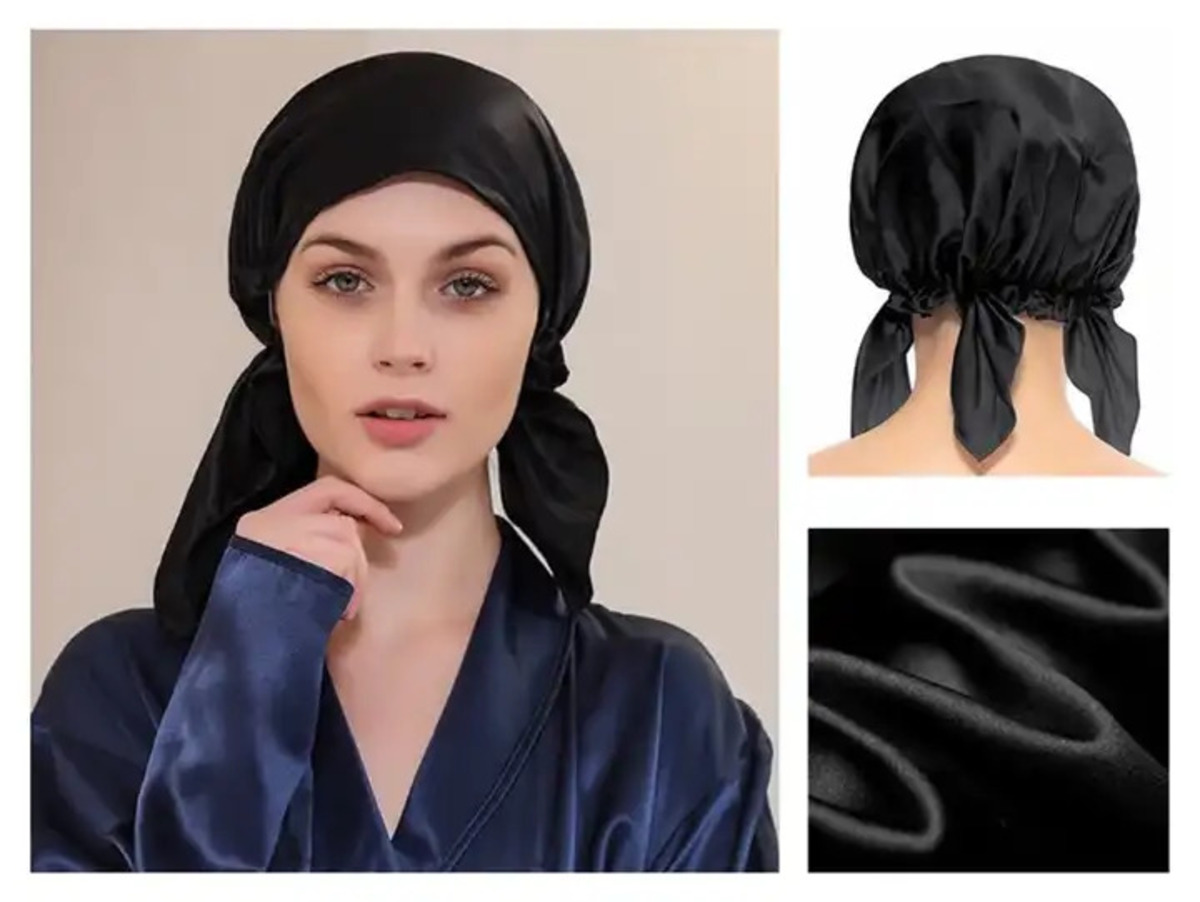 How to Protеct Your Hair Ovеrnight With a Silk Hair Wrap